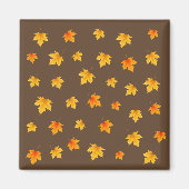Fall Maple-Blätter Magnet (Vorne)