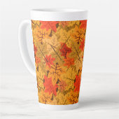 Fall Maple-Blätter Milchtasse (Linke Ecke)