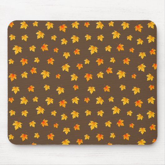 Fall Maple-Blätter Mousepad (Vorne)