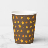 Fall Maple-Blätter Pappbecher (Rechts)