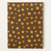 Fall Maple-Blätter Planer (Rückseite)