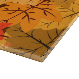 Fall Maple-Blätter Schneidebrett