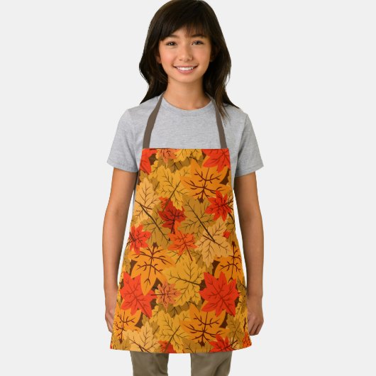 Fall Maple-Blätter Schürze (Insitu)