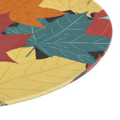 Fall Maple Blätter Vintag Illustration Schneidebrett (Ecke)