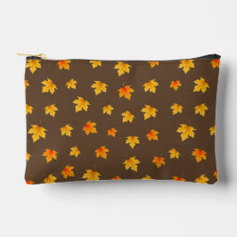 Fall Maple-Blätter Zubehörtasche