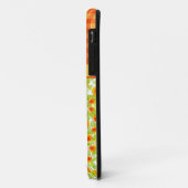 Fall Marigolds und Karo Gingham iPhone 5/5 Case-Mate iPhone Hülle (Hinten/Links)