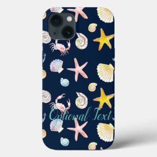 Fall Marine Life & Anchors (Dark) Case-Mate iPhone Hülle