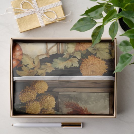 Fall Mason Jars Seidenpapier (Geschenk)