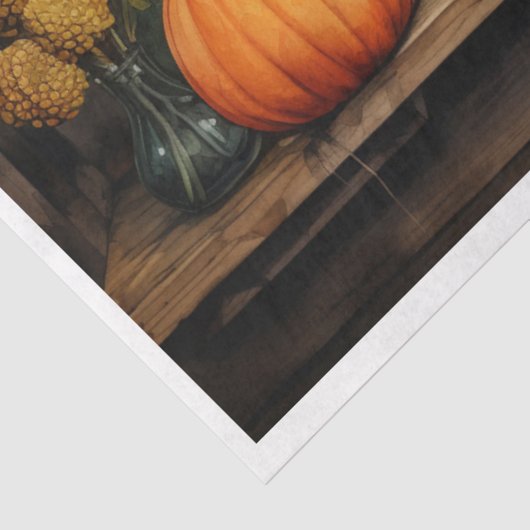 Fall Mason Jars Seidenpapier (Ausschnitt)