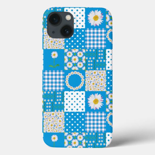 Fall Mate iPad: Daisy Chains, Imitate Patchwork Case-Mate iPhone Hülle (Rückseite)