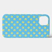 Fall Mate iPad: Primroses auf Türkis Case-Mate iPhone Hülle (Rückseite (Horizontal))