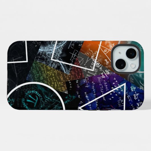 Fall Mathematik Formel Phone iPhone Hülle (Rückseite (Horizontal))