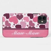Fall Maw-Maw's Heart iPhone 5 Case-Mate iPhone Hülle (Rückseite (Horizontal))