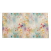 Fall Meadow King Kissen: Impressionistische Blume Kissenbezug (Rückseite)