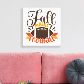 Fall Means Football Leinwanddruck (Insitu (Wohnzimmer))