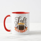 Fall Means Football Tasse (Links)