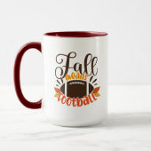Fall Means Football Tasse (Links)
