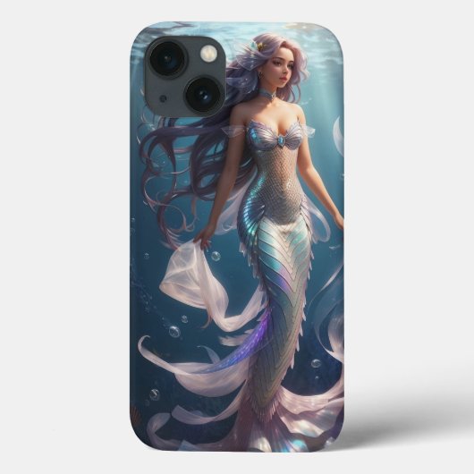 Fall Mermaid AI Generated Phone Case-Mate iPhone Hülle (Rückseite)