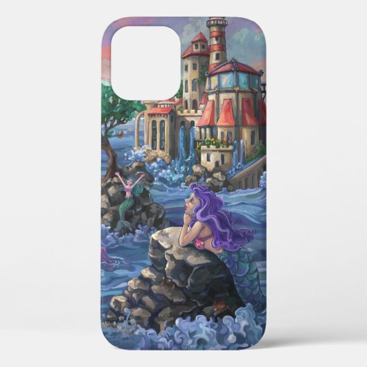 Fall Mermaid Castle Case-Mate iPhone Case-Mate iPhone Hülle (Rückseite)