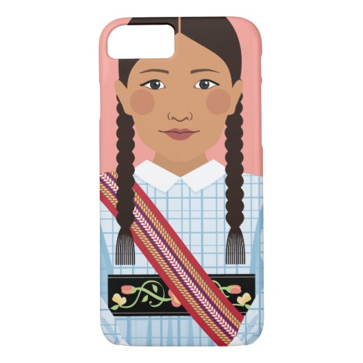 Fall Métis Nation Canada Matryoshka Case-Mate iPhone Hülle (Rückseite)