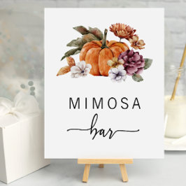 Fall Mimosa Bar Poster