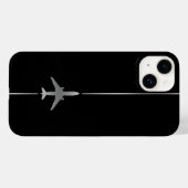 Fall Minimalistisch Aviation Case-Mate iPhone Hülle (Rückseite (Horizontal))