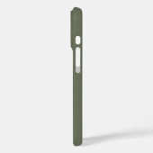 Fall Minimalistisch Moss Green iPhone 16 - Anpasse Case-Mate iPhone Hülle (Rückseite / Links)