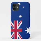 Fall mit australischer Flagge Case-Mate iPhone Hülle (Rückseite)