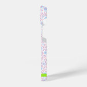 Fall mit floralen Personalisierten Namen iPhone Hülle (Linke Seite)