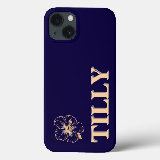 Fall mit niedlichem Namen Case-Mate iPhone Hülle (Rückseite)