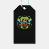 Fall mit Pickleball Geschenkanhänger (Vorderseite)