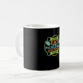 Fall mit Pickleball Kaffeetasse (Vorderseite Links)