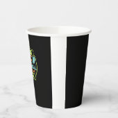 Fall mit Pickleball Pappbecher (Links)