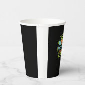 Fall mit Pickleball Pappbecher (Rechts)