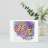Fall mit Rachmaninoff Postkarte (Stehend Vorderseite)