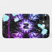 Fall mit Wingstar Dust Monogram Case-Mate iPhone Hülle (Rückseite (Horizontal))