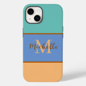 Fall Monogram Case-Mate iPhone 14 Case-Mate iPhone Hülle (Rückseite)
