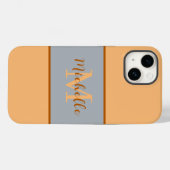 Fall Monogram Case-Mate iPhone 14 Case-Mate iPhone Hülle (Rückseite (Horizontal))