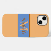 Fall Monogram Case-Mate iPhone 14 Case-Mate iPhone Hülle (Rückseite (Horizontal))