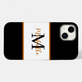 Fall Monogram Case-Mate iPhone 14 Case-Mate iPhone Hülle (Rückseite (Horizontal))