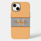 Fall Monogram Case-Mate iPhone 14 Case-Mate iPhone Hülle (Rückseite)