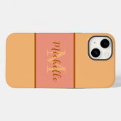 Fall Monogram Case-Mate iPhone 14 Case-Mate iPhone Hülle (Rückseite (Horizontal))