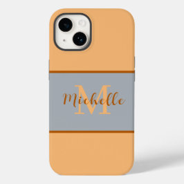 Fall Monogram Case-Mate iPhone 14 Hülle