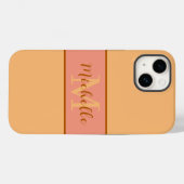 Fall Monogram Case-Mate iPhone 14 Hülle (Rückseite (Horizontal))