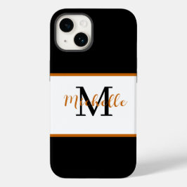 Fall Monogram Case-Mate iPhone 14 Hülle