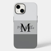 Fall Monogram Case-Mate iPhone 14 Hülle (Rückseite)