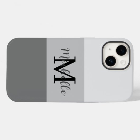 Fall Monogram Case-Mate iPhone 14 Hülle (Rückseite (Horizontal))