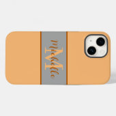 Fall Monogram Case-Mate iPhone 14 Hülle (Rückseite (Horizontal))