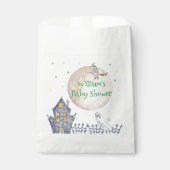 Fall Moon Hexe Spooky House Babydusche Geschenktütchen (Vorderseite)