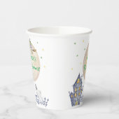 Fall Moon Hexe Spooky House Babydusche Pappbecher (Links)